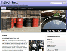 Tablet Screenshot of instratinc.com